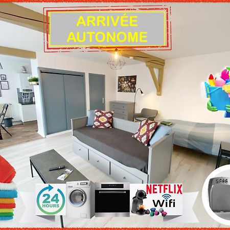 015 Chic & Cosy Studio 41M2 Hypercentre Wifi Smart Tv Netflix Сент-Этьен Экстерьер фото